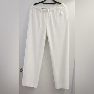 GAP Women's White Linen Pants
